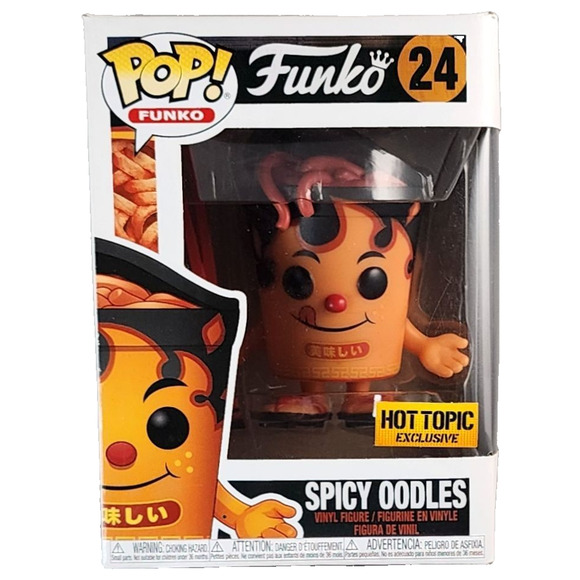 Funko Pop! Spicy Oodles # 24 Hot Topic Exclusive Ramen Original Vinyl Figure Toy - Picture 1 of 6